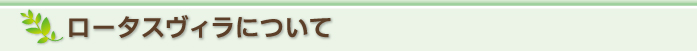 ロータスヴィラについて